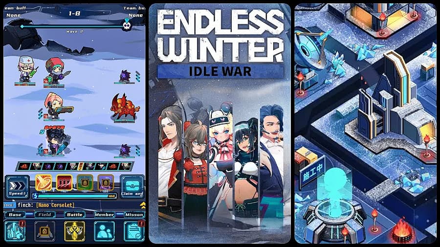 Tải Endless Winter: Idle War MOD + APK 1.6.1 (Vô hạn tiền, Năng lượng)