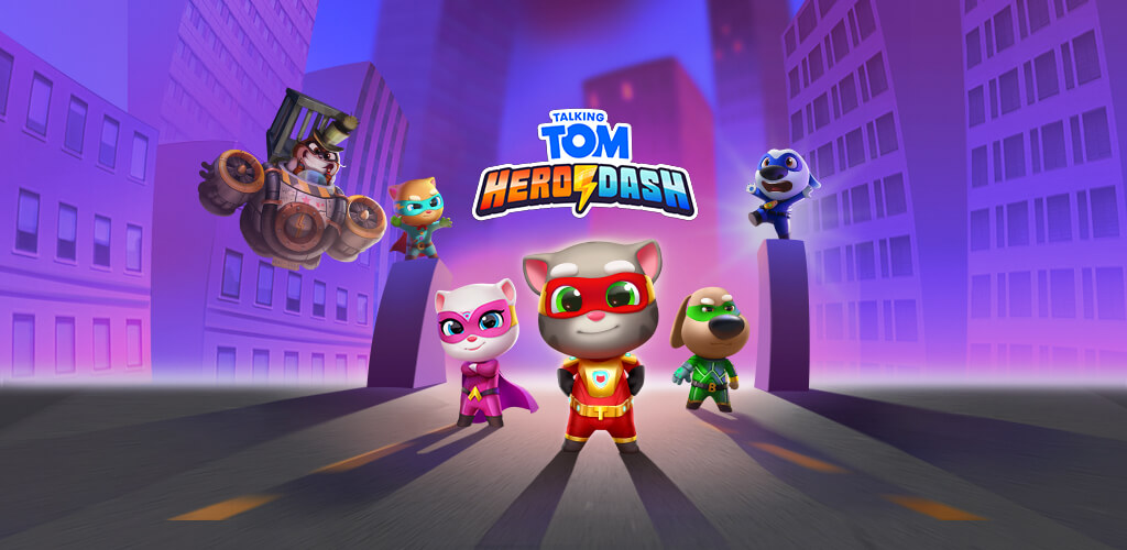 Tải Talking Tom Hero Dash MOD + APK 4.2.1.4582 (Vô hạn tiền)