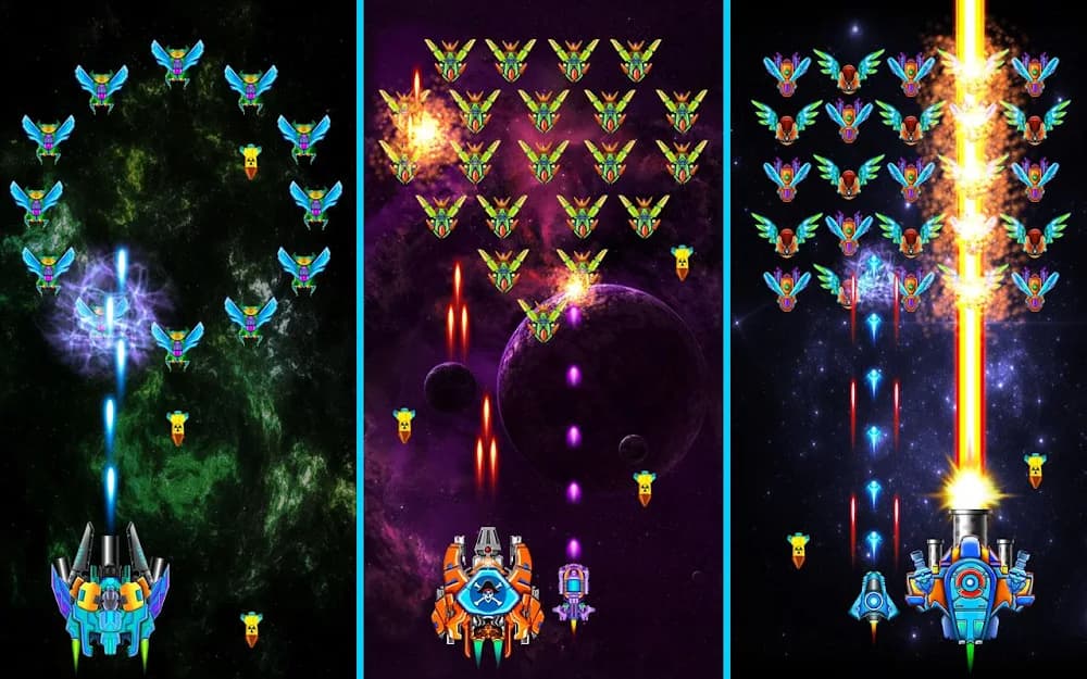 Galaxy Attack Alien Shooter hack tiền