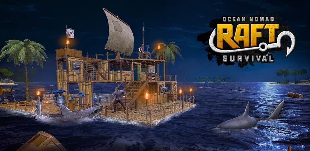 Tải Raft Survival: Ocean Nomad MOD + APK 1.214.4 (Vô hạn tiền)