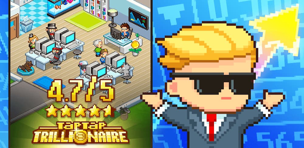 Tải Tap Tap Trillionaire MOD + APK 1.25.6 (Vô hạn tất cả)