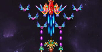 Baixar Galaxy Attack: Shooting Game MOD + APK 62.8 (Menu, Dinheiro Ilimitado)