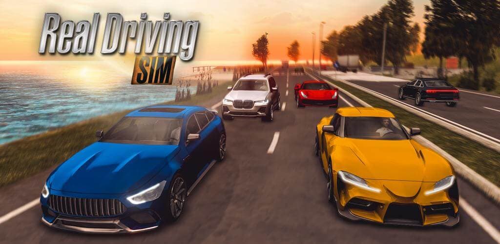 Tải Real Driving Sim MOD + APK 5.4 (Vô hạn tiền)