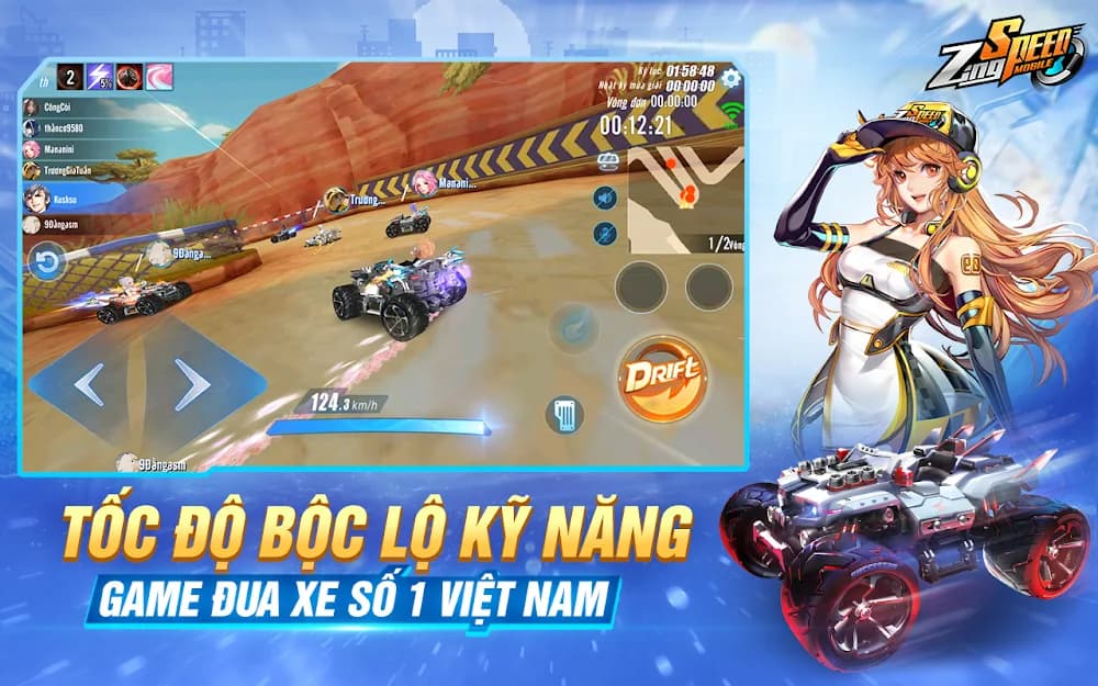 tải Zingspeed Mobile hack kim cương