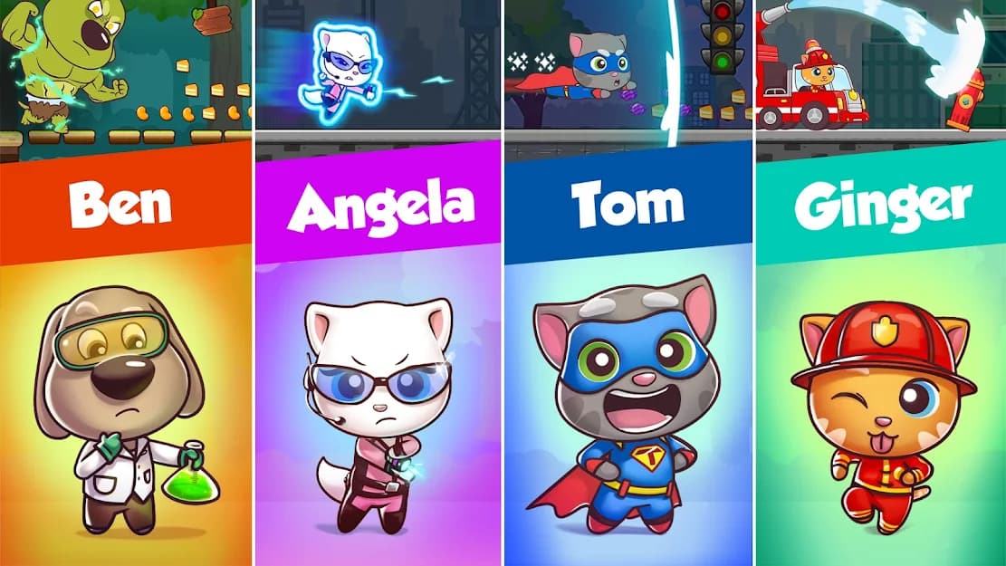 tải hack Talking Tom Candy Run