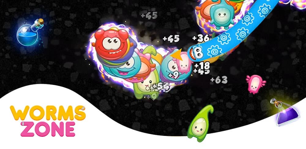 Tải Worms Zone.io MOD APK (Vô hạn tiền, Mở khóa)