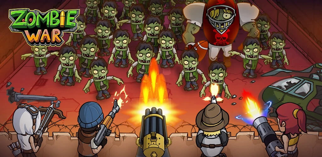 Tải Zombie War MOD + APK 191 (Vô hạn vàng, kim cương)