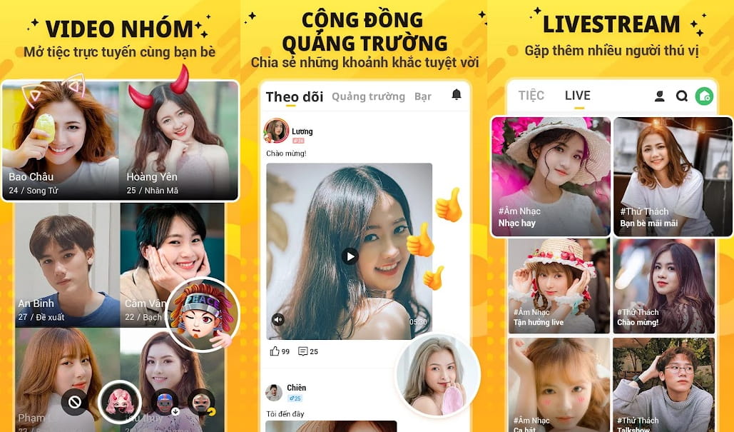 Tải Mmlive MOD (Mở khóa phòng, không tốn tiền) + APK 1.0.1