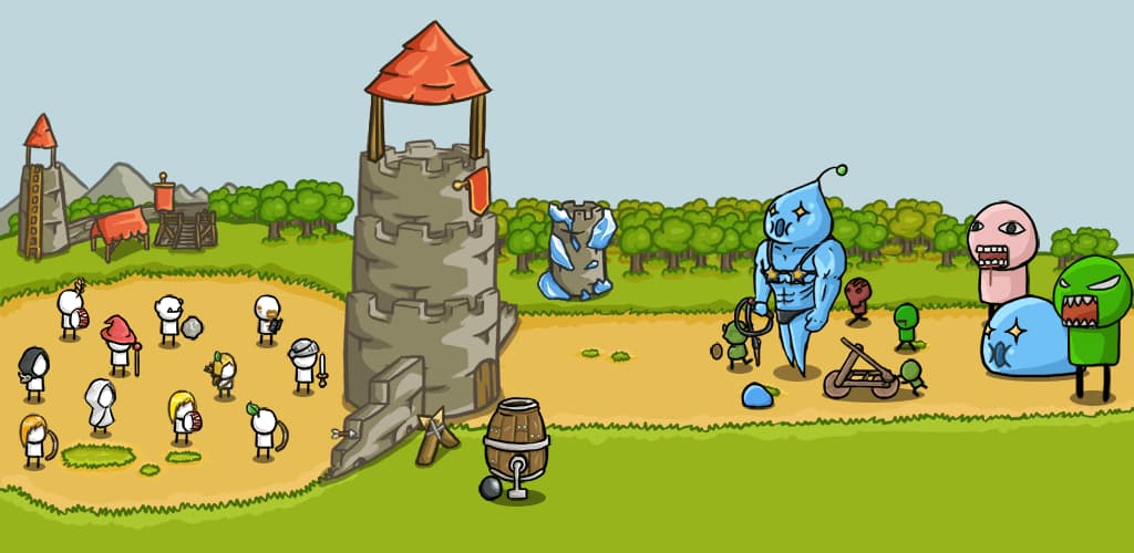 Tải Grow Castle MOD (Vô hạn tiền, Menu) + APK 1.38.8