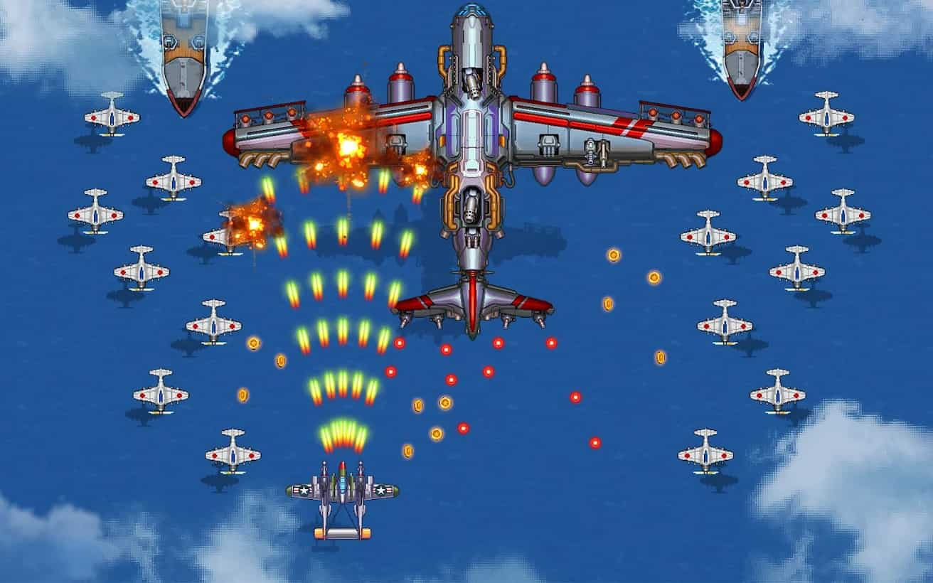 Unduh 1945 Air Force MOD apk