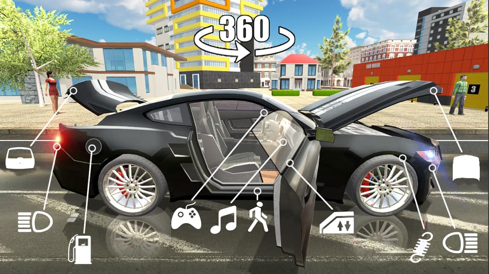 Unduh Car Simulator 2 MOD