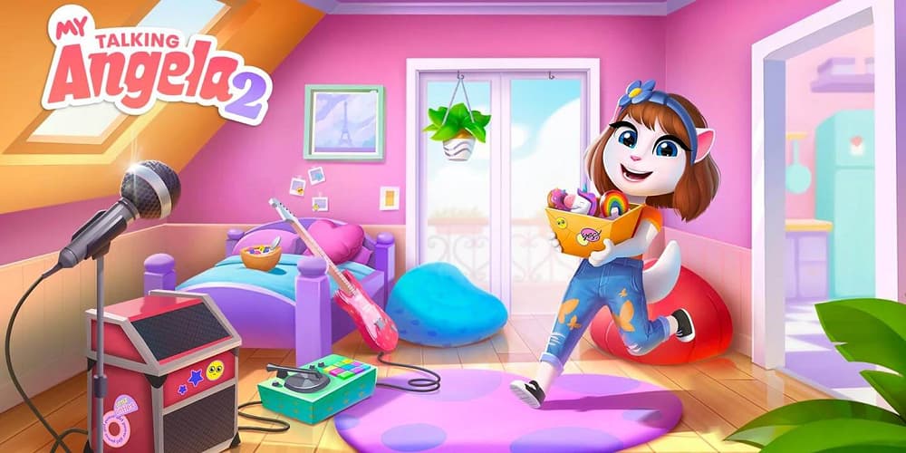 Tải My Talking Angela 2 MOD (Vô hạn tiền) + APK v2.3.0.22175