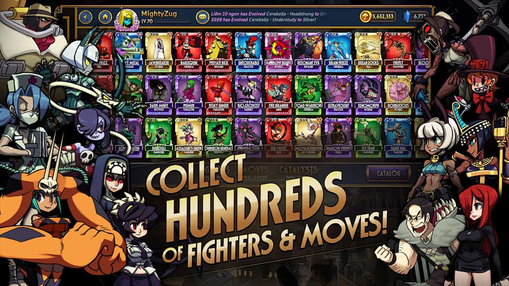 Tải Skullgirls MOD (Vô hạn tiền, hồi chiêu) + APK v5.2.1