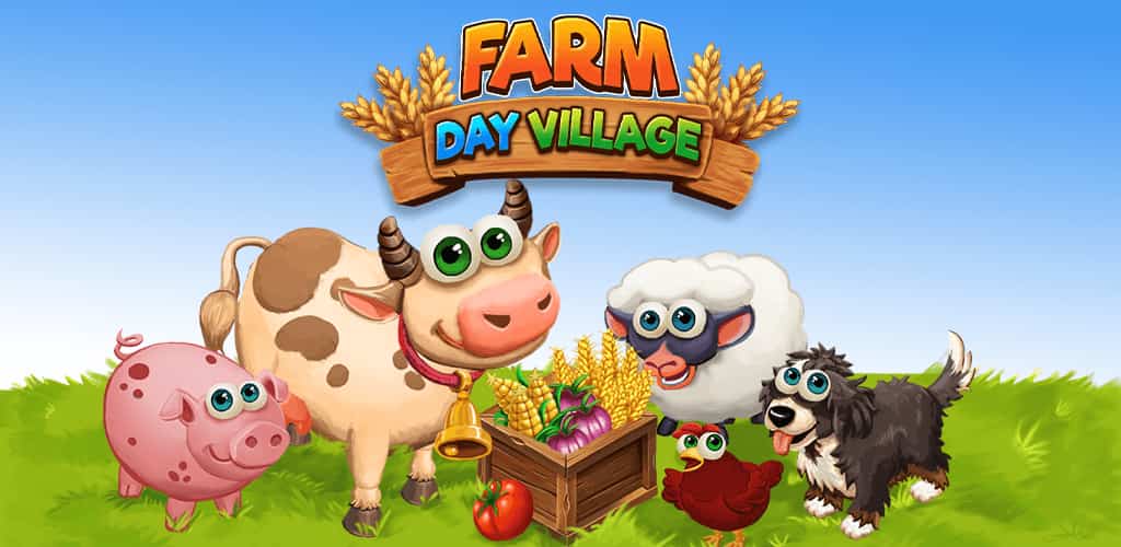 Tải Farm Day Village Farming MOD (Mua Sắm Free) + APK 1.2.80