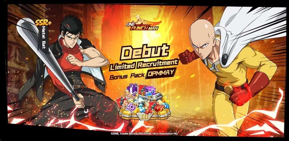 Tải ONE PUNCH MAN: The Strongest MOD (Vô Hạn Kim Cương) + APK