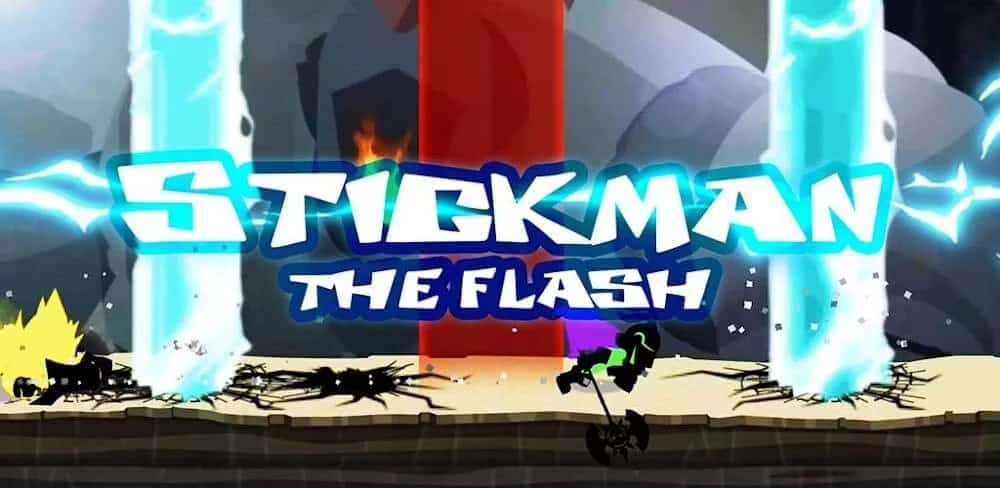 Download Stickman The Flash MOD (Immortal, Map Unlock) + APK 1.64.28