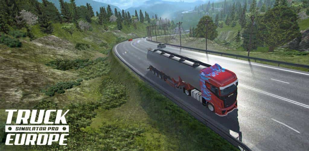 Tải Hack Truck Simulator PRO Europe MOD (Vô Hạn Tiền) + APK 2.6.1