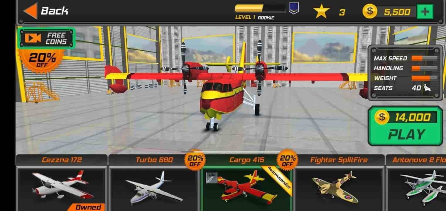 Flight Pilot 3D MOD İndir