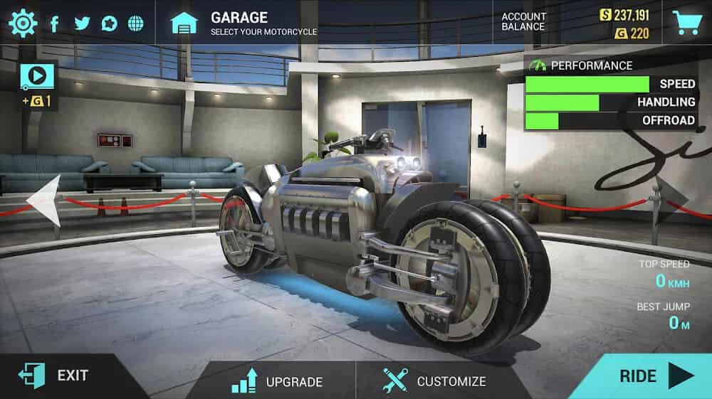 Unduh hack Ultimate Motorcycle Simulator