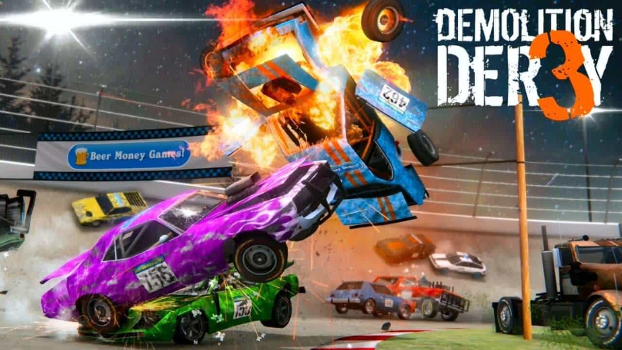 Tải Demolition Derby 3 MOD (Vô Hạn Tiền) + APK 1.1.106