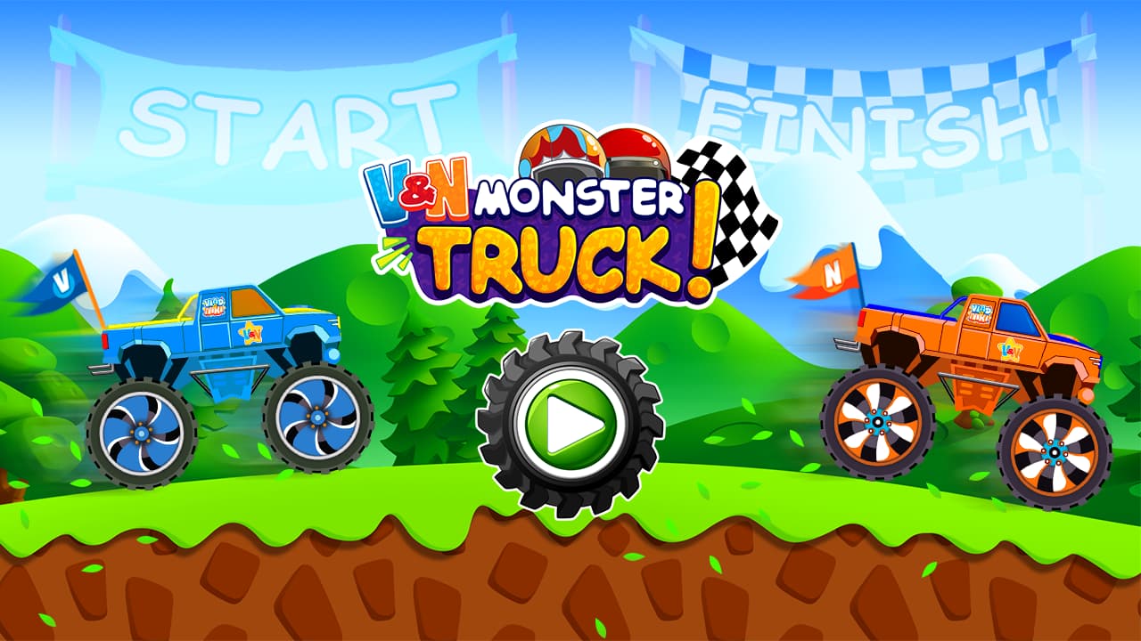 Tải Monster Truck Vlad & Niki MOD (Vô hạn tiền, gears) + APK 1.8.9