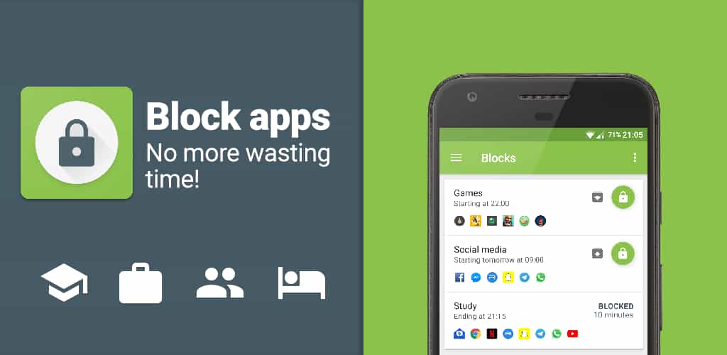 Tải Block Apps MOD (Mở Khóa Premium) + APK 7.1.0