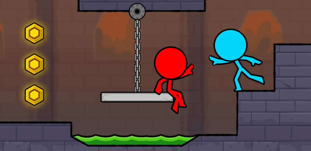 Tải Red and Blue Stickman 2 MOD (Menu, Vô Hạn Tiền) + APK 1.9.6