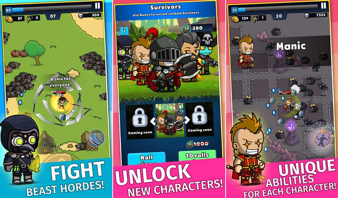 Tải Beast Survivors MOD (Menu, Vô hạn tiền, Bất tử) + APK 1.21.0
