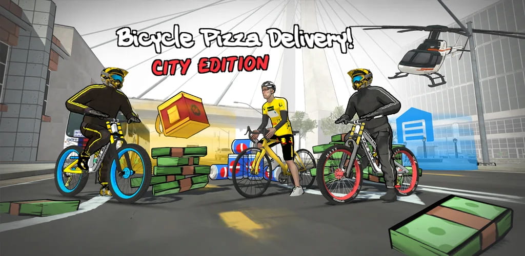 Tải Bicycle Pizza Delivery MOD (Vô hạn tiền) + APK 0.75