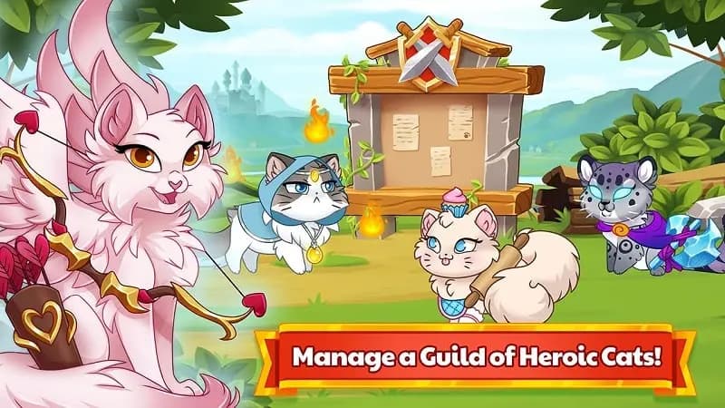 Tải Castle Cats MOD (Vô hạn tiền) + APK v4.0.3.4