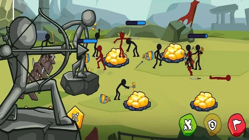 Stick Battle 1.1.0 Mod Apk (Unlimited Money) - Mod-Pure