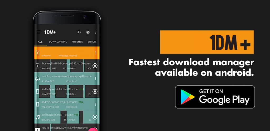 Tải 1DM MOD (Patched) + APK 15.9