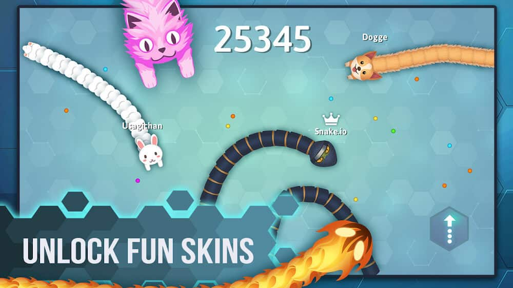 Snake.io, New Skin Unlocked, Playing 390 Games For this Skin 🔥 