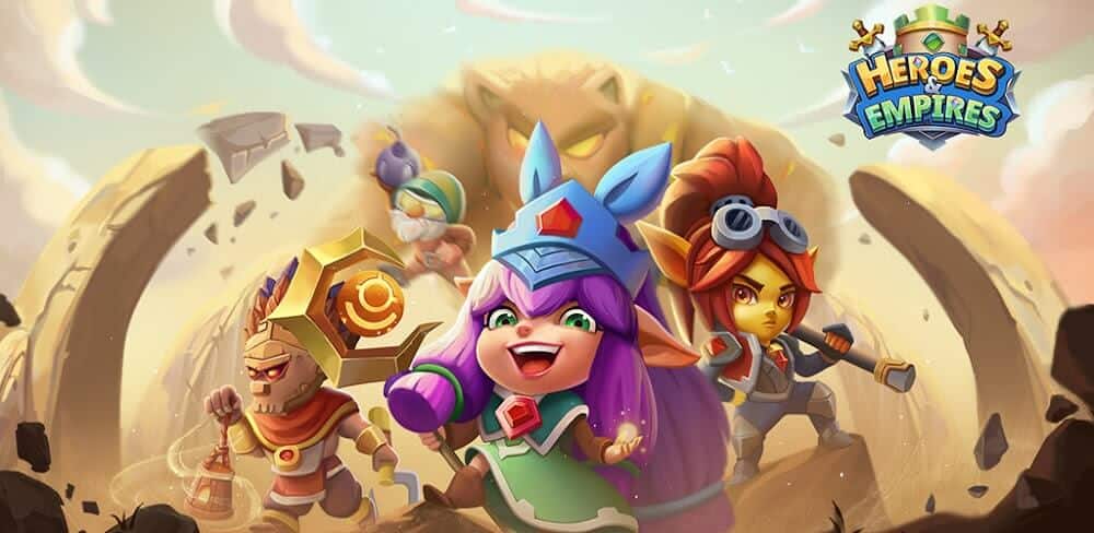 Tải Heroes & Empires MOD (Hệ Số Sát Thương, Phòng Thủ) + APK 2.1.0