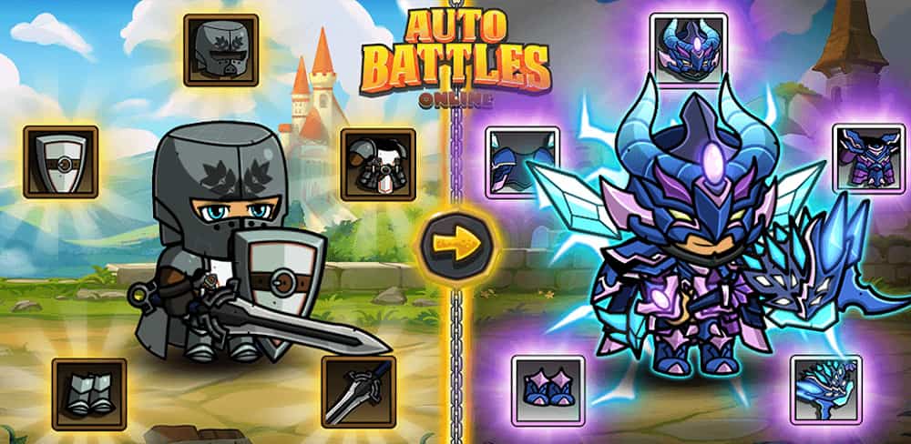 Tải Auto Battles Online MOD (Menu, Tấn Công) + APK 1223