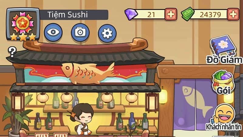 Tiệm Sushi Mơ Ước mod