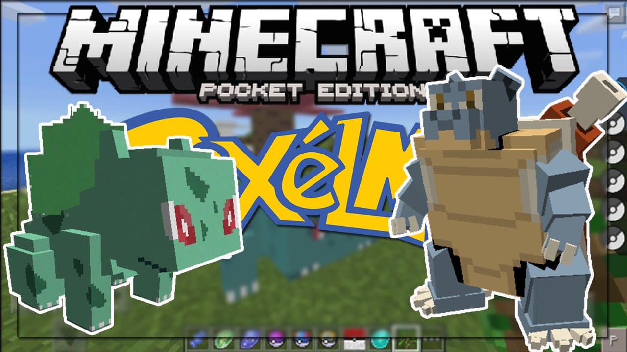 Mod PIXELMON for MCPE