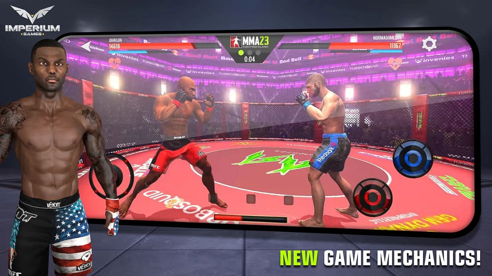 Tải MMA Fighting Clash 23 MOD (Vô hạn tiền) + APK 2.7.3