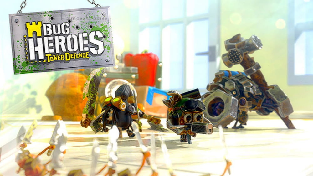 Tải Bug Heroes: Tower Defense MOD (Mua sắm miễn phí) APK 1.00.07