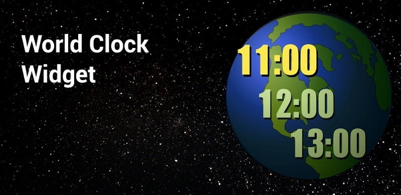 Tải World Clock Widget 2023 Pro MOD (Xóa Ads) + APK 4.9.4