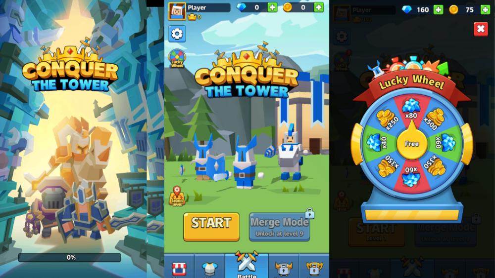 Conquer the Tower: Takeover MOD APK (Vô hạn lượt quay) - Thể hiện trí tuệ