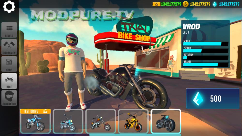 Unduh Stunt Bike Extreme MOD