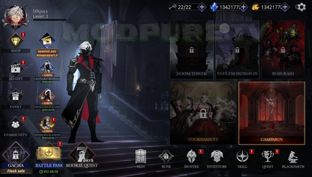 Download Shadow Slayer MOD (Unlimited Money) + APK 1.2.46