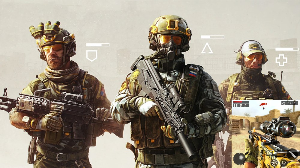 Baixar FPS Strike Ops MOD (Dinheiro Ilimitado) + APK 1.2.1