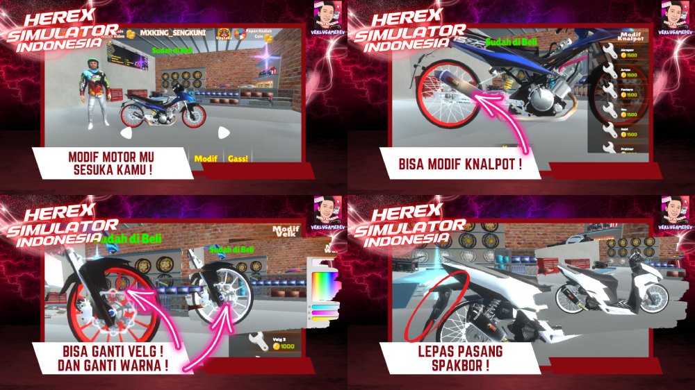Unduh Herex Simulator Indonesia MOD (Koin Tak Terbatas) + APK 1.0.42