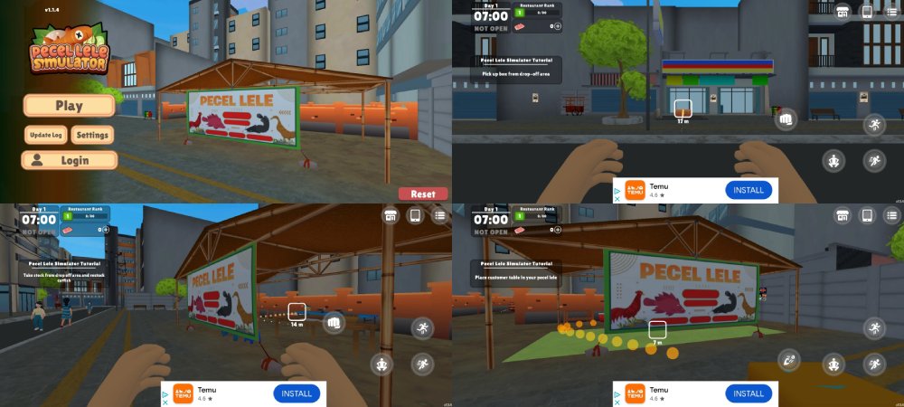 Tải hack Pecel Lele Simulator