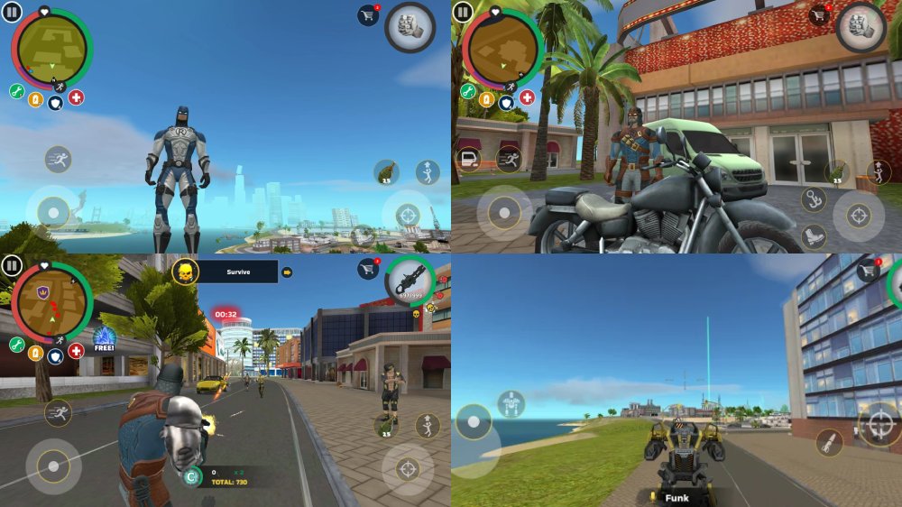 hack Rope Hero Mafia City Wars