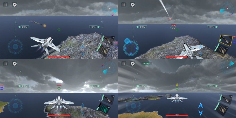 Tải hack Sky Fighters 3D mod