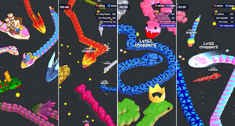 Tải hack Snake Clash