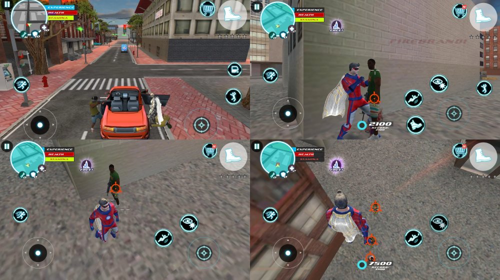 Superhero mod vô hạn tiền